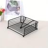 Napkin Holder Flat Napkin Dispenser Square Iron Paper Holder For Kitchen Dining Room Restaurant Decoration