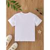 European Sizes I'm3 Dinosaur Cute Cartoon New Letter Print Kids Crew Neck Short Sleeve T-Shirt Casual Cute Boys Children Pullover