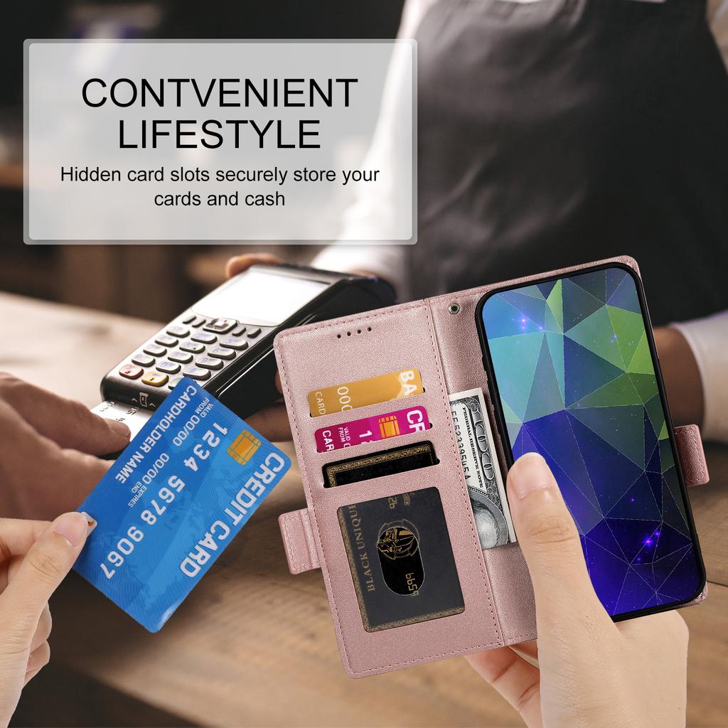 DF-010 For Google Pixel 7 Pro 5G Case Wallet Leather Phone Cover Flip Stand View Magnetic Protect
