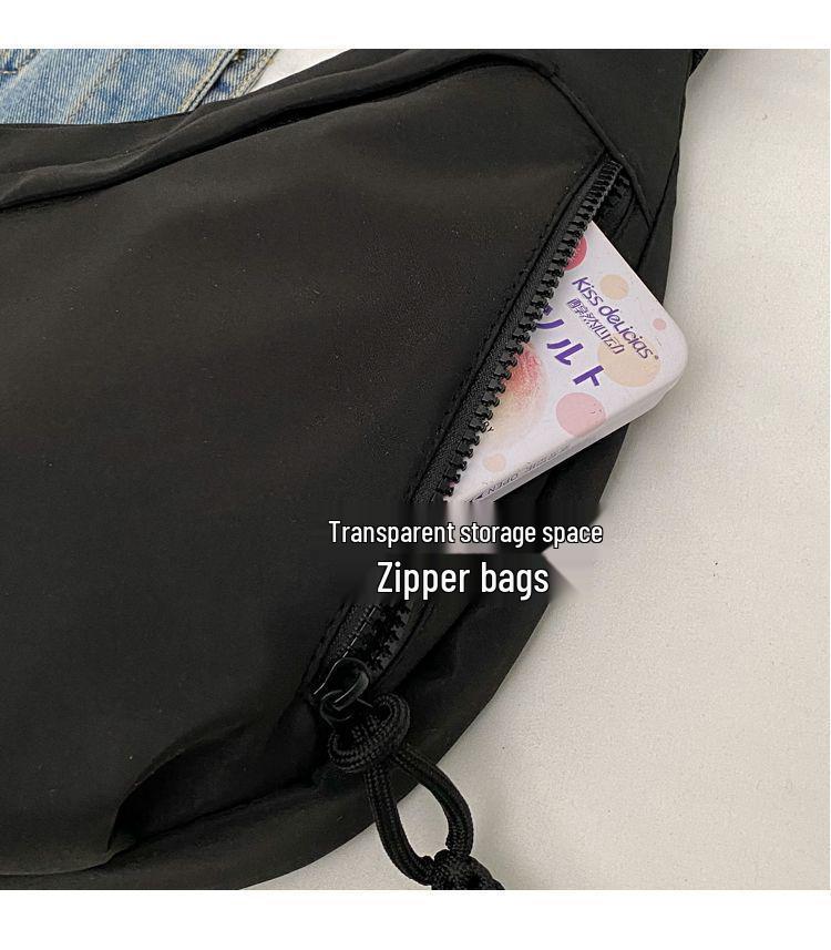 Large Capacity Casual Dumpling Crossbody Bag: Trendy Commute & Travel Shoulder Bag for Women