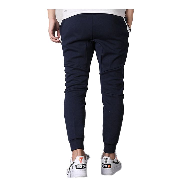 Nike Sportswear Tech Fleece Cuffed Joggers Men Bottoms Navy-Blue 805163-455