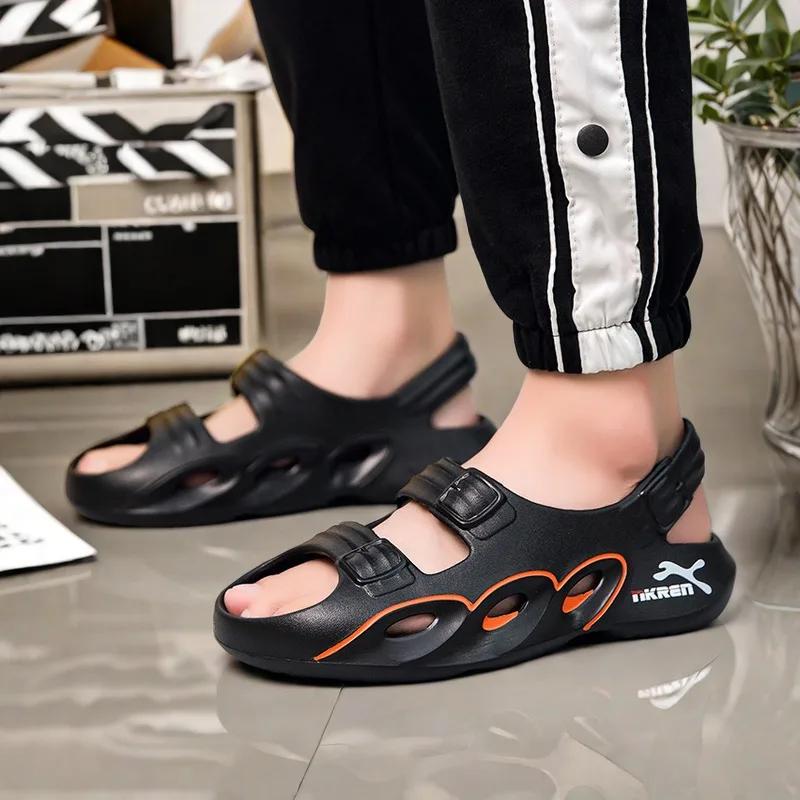 Fitness Beach Shoe Kawaii Shose For Man Luxury Tennis Slide Slipper Elderly Men's Summer Flip Flops Thick Sole Tennis Plateform