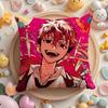 Anime Toilet-Bound Hanako-Kun Cushion Cover Home & Car Multi-Scene Pillow Cover - Reversible, Soft & Durable For Daily Use