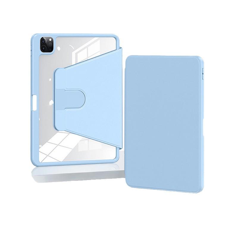 Pouzdro s 360° otočným stojánkem pro iPad Air 4/5 & Pro 13 s nastavitelným slotem na pero 10,2/10,9 palce