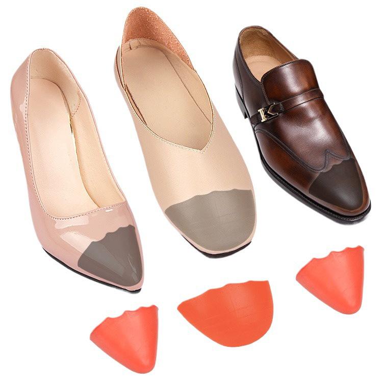 Thickened Soft PU Toe Inserts for Men & Women: Anti-Wear, Sports, High Heels, Leather Shoes, Half Insoles.