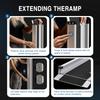 8FT Non-Slip Aluminum Door Threshold Ramps with Handbags Folding Non-Slip Aluminum Handicap Ramp for Home Doorways
