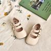 2025 spring baby shoes baby soft sole soft leather princess shoes women's spring and autumn toddler shoes girls single shoes toddler shoes