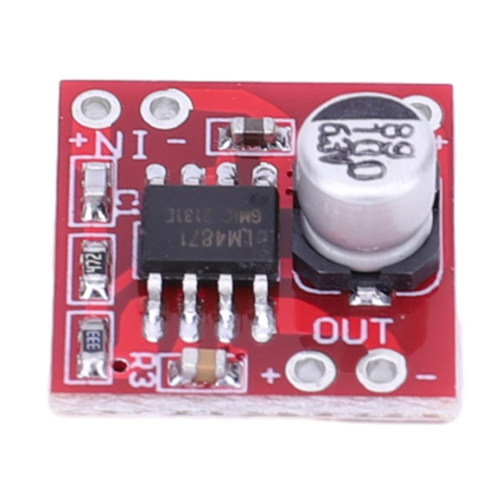 

LM4871 Single Channel Amplifier Board 3W DC 3V-5V for Speaker Electronic DIY Kit