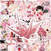10/30/50 Stück Cartoon Rosa Japanische Kirschblüten Aufkleber Anime Kirschblüten Graffiti Decals Koffer Telefon Notizbuch Ästhetischer Aufkleber