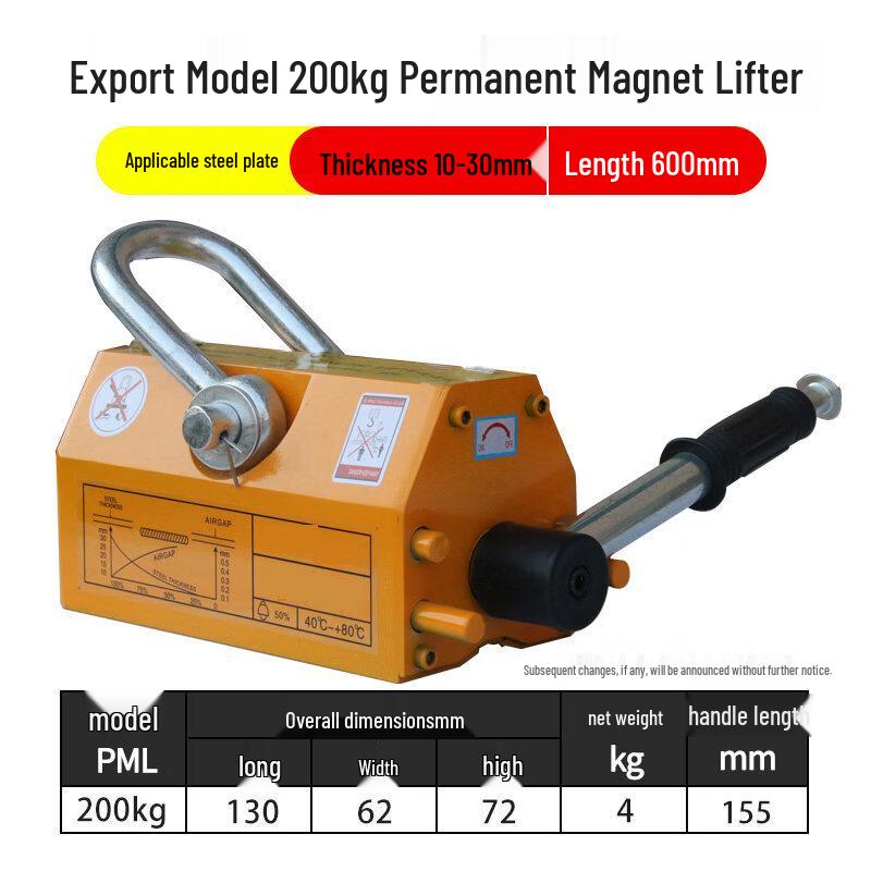 

Aokewen 200KG Permanent Magnetic Lifter