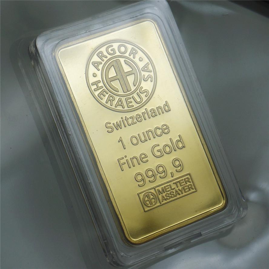 Lingotes de Oro Suizos y Monedas Conmemorativas Extranjeras