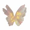 50CM Butterfly Strip Light Silk Material Luminous Decoration Sparkling Yarn Flower  Spring Party