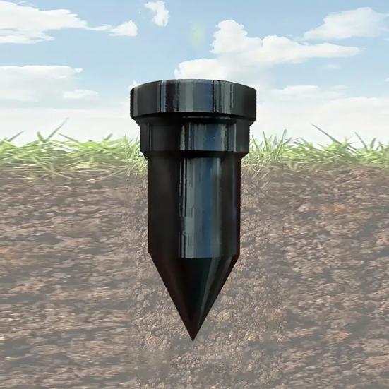 Yard Key Hider Realistic Sprinkler Head Key And Cash Hider Waterproof Key Holder Cash Hiding Vault Case for Outdoor Garden