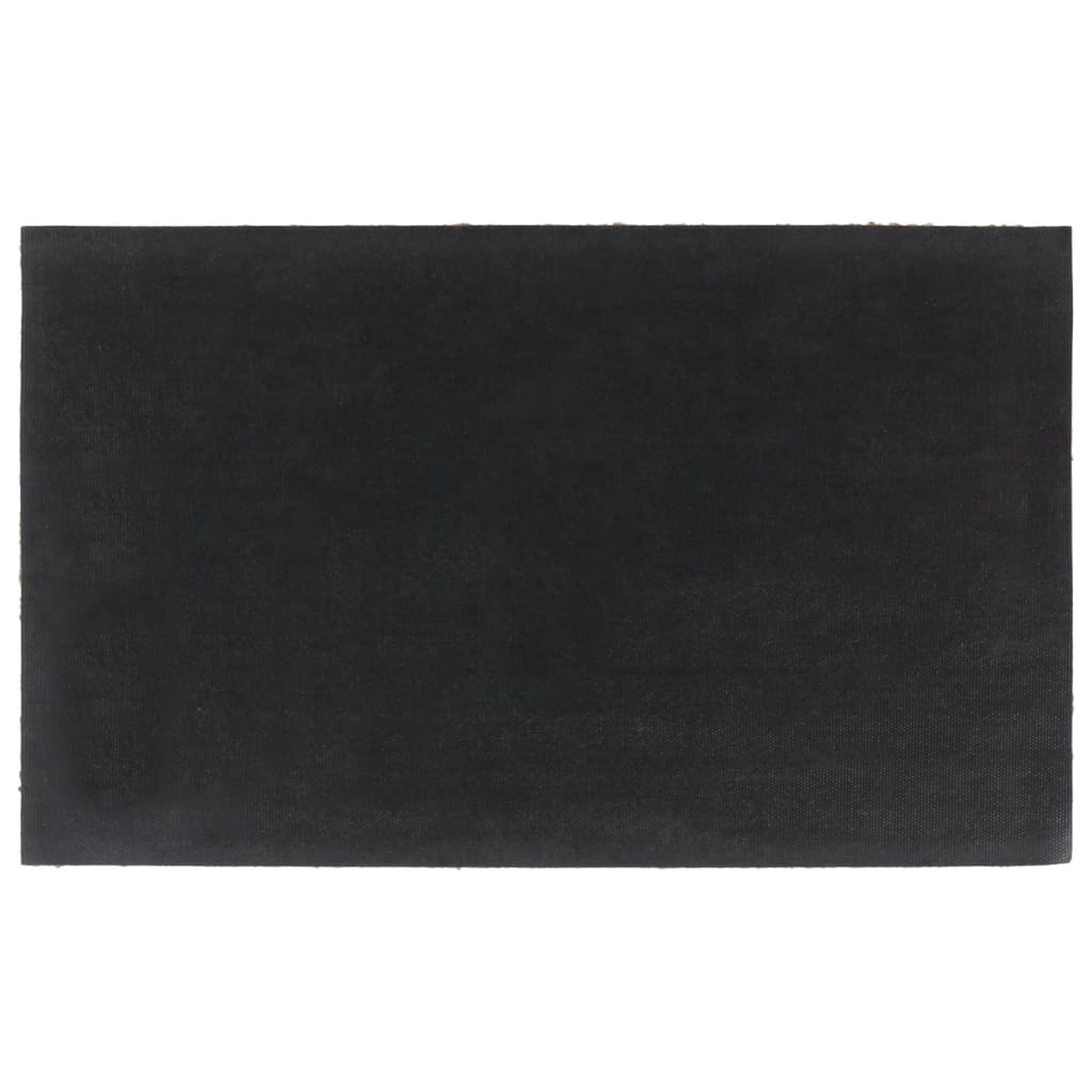 Coir Doormat Natural 45 X 75 Cm Tufted