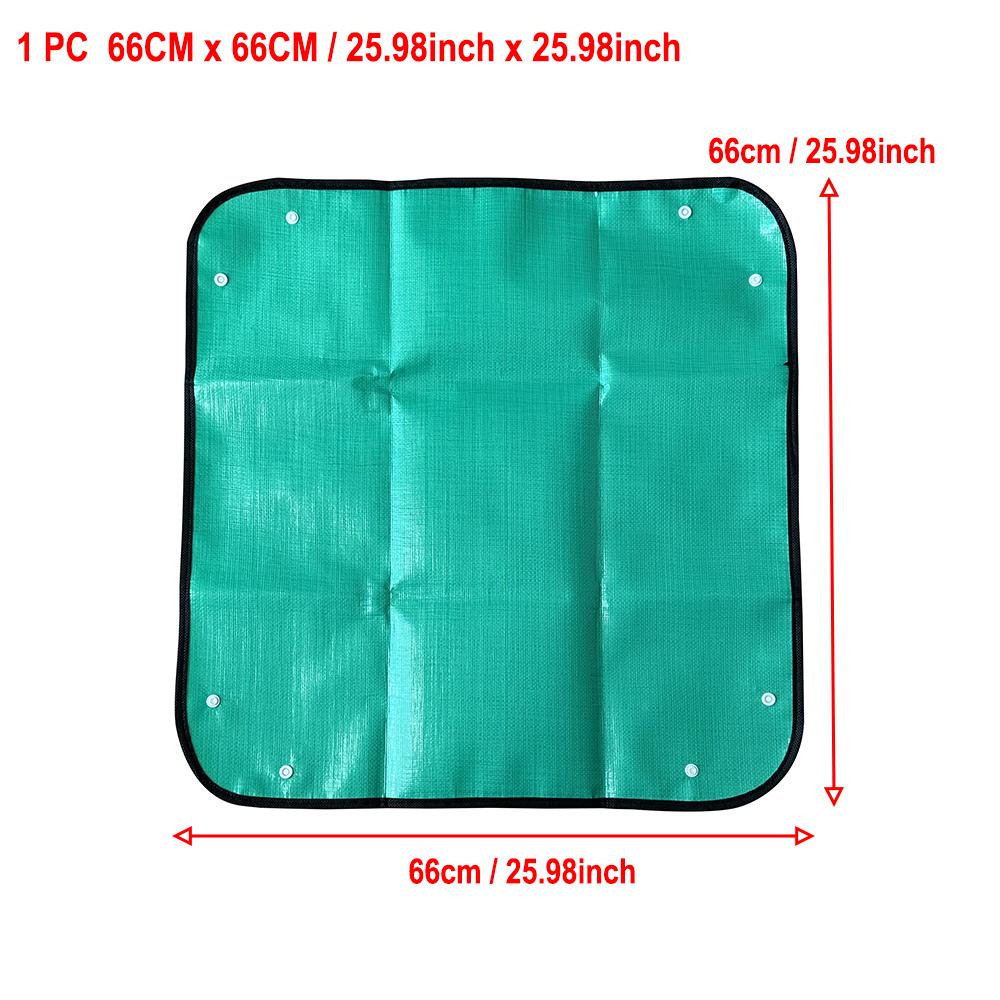 1Pc New Home Gardening Supplies Planting Mat Potting Pad Foldable Garden Plant Flower Pot Reusable Transplanting Waterproof Mats