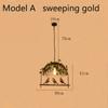 Loft Bird Lamp Vintage Pendant Light Iron Industrial Living Room Restaurant Decoration Suspension Luminaire Modern Chandelier