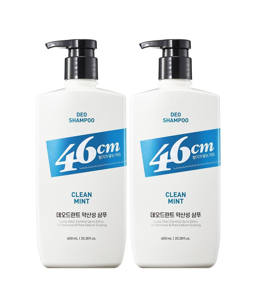 [Select Option] 46cm Mildly Acidic Scalp Deodorant Shampoo 600ml x 2 + Extra Gift