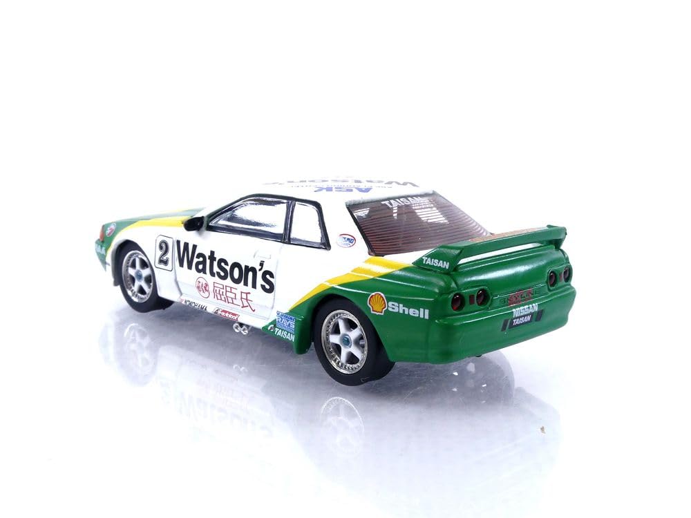 TrueScale Miniatures MINI GT Nissan R32 Macau GP 1991 Finished Product 1/64 GT-R Gr.A #2 (Right-hand Drive) MGT00377-R