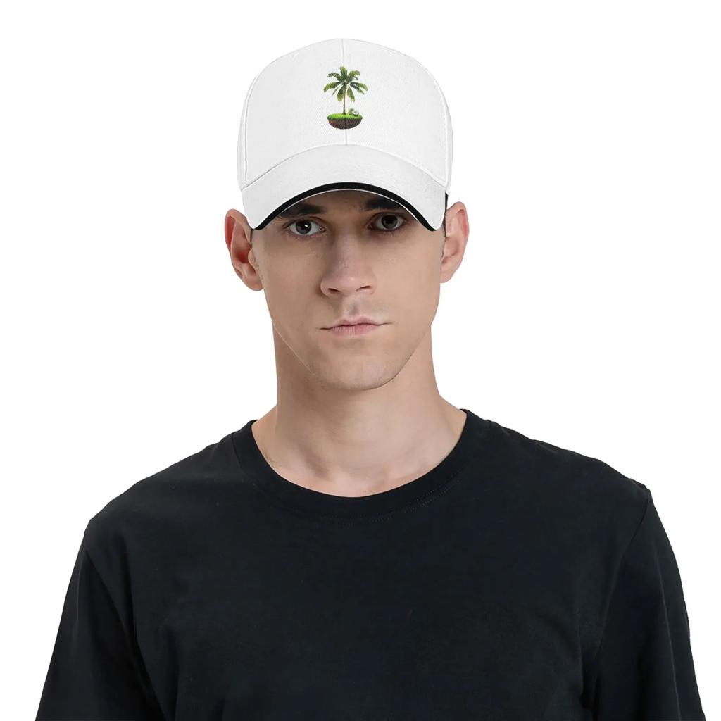 Coconut Tree Fruit Loves Baseball Cap  Unisex Women Custom DIY Trucker Hat Spring y2k Funny Outdoor Gym Sun Visor Baseball Caps