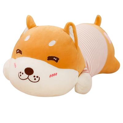 Cute Dog Plush Toys Stuffed Down Cotton Animal Doll Kawaii Corgi Shiba Inu Toys for Children Soft Pillow Birthday Gift