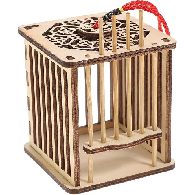 FRCOLOR 1pc Cage Cricket Cage Cage Transport Cage Habitat Reptiles Outdoor Cricket Nature Exploration Toy Reptile Terrarium Mini Pets Pet Supplies 8.20X8.20X7.30CM как