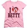 Betty Boop "I Heart Betty" Women's T-Shirt