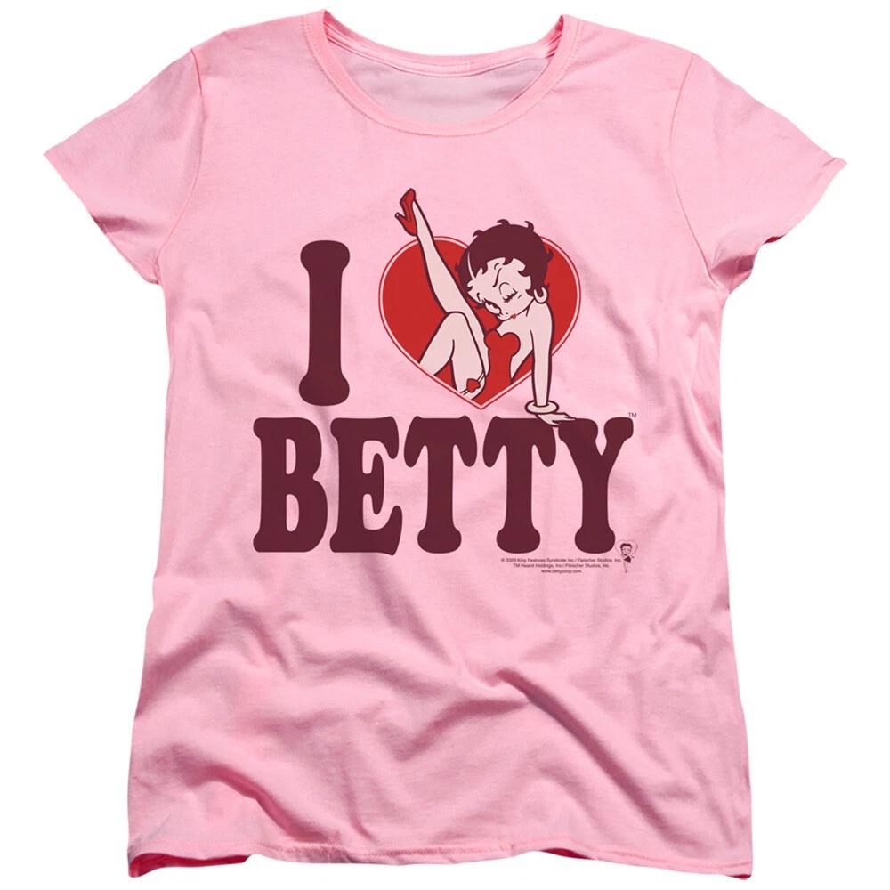 Betty Boop  I Heart Betty  Women s T-Shirt 2XL