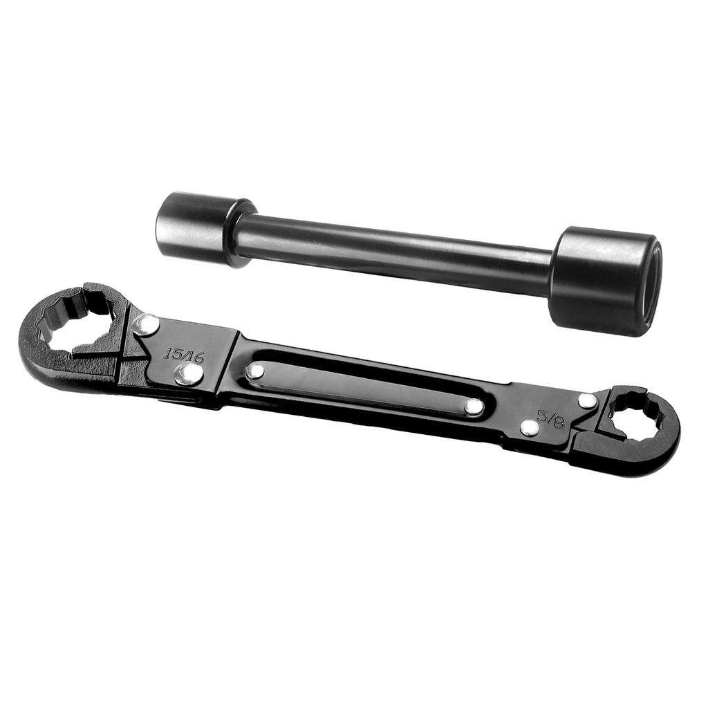 Angle Stop Wrench High Efficiency Portable Double Ended Plumber Spanner Plumbing Tool for Maintenanc