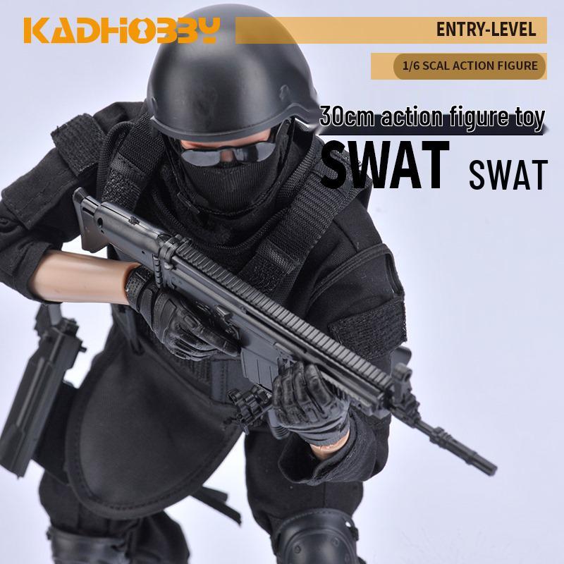 

Серия NB 30 см Камуфляжный игрушечный пистолет с пластиковым ремнем и 16 военными фигурками