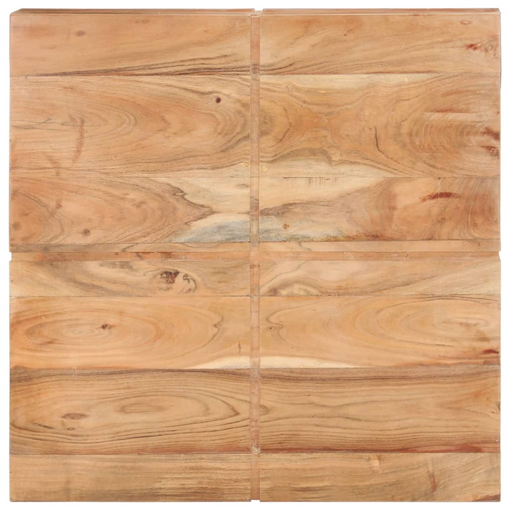 Coffee Table 80 x 80 x 28 cm Solid Acacia Wood