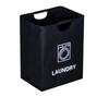 60L Empty Bottle Storage Basket with Handle Large Capacity Dirty Clothes Basket Categorized Storage Foldable Garbage Bin