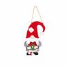 Wooden Hanging Ornaments with Replaceable Accessories for Christmas Easter and Decorations