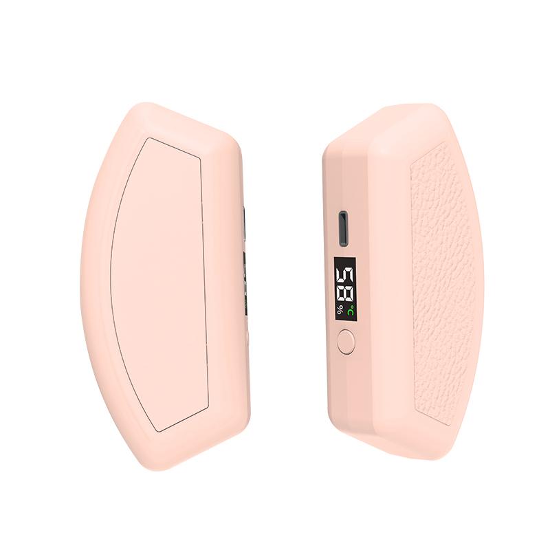 Магнитные грелки для рук 10000 мАч 2 в 1, перезаряжаемые, портативные, мини-грелки для рук, долговечные, безопасные, с подогревом, карманная грелка, зима бежевый