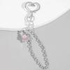 Stylish Keychain Multifunctional Metal Key Rings Devil Heart/Moon Star/Bowknot Keyring Pendant for Daily Use and Parties