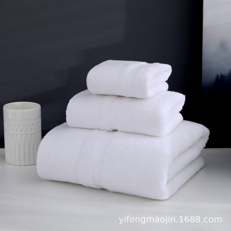 Premium 100% Cotton Bath Towel Set 3-Piece Thick Absorbent Hotel Spa Home Use Soft Plush
