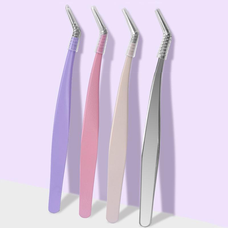 1PCS False Eyelashes Clip Stainless steel eyelash curler Extension Eye Lash 4 Colors Applicator Beauty Makeup Tool Accessories