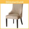 Stretch Wingback Velvet Chair Cover High Back Sloping Arm Dining Cover Chairs