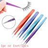 Steel Clip Applicator Nail Art Rhinestones Picker Lash Extension Tools False Eyelashes Tweezer