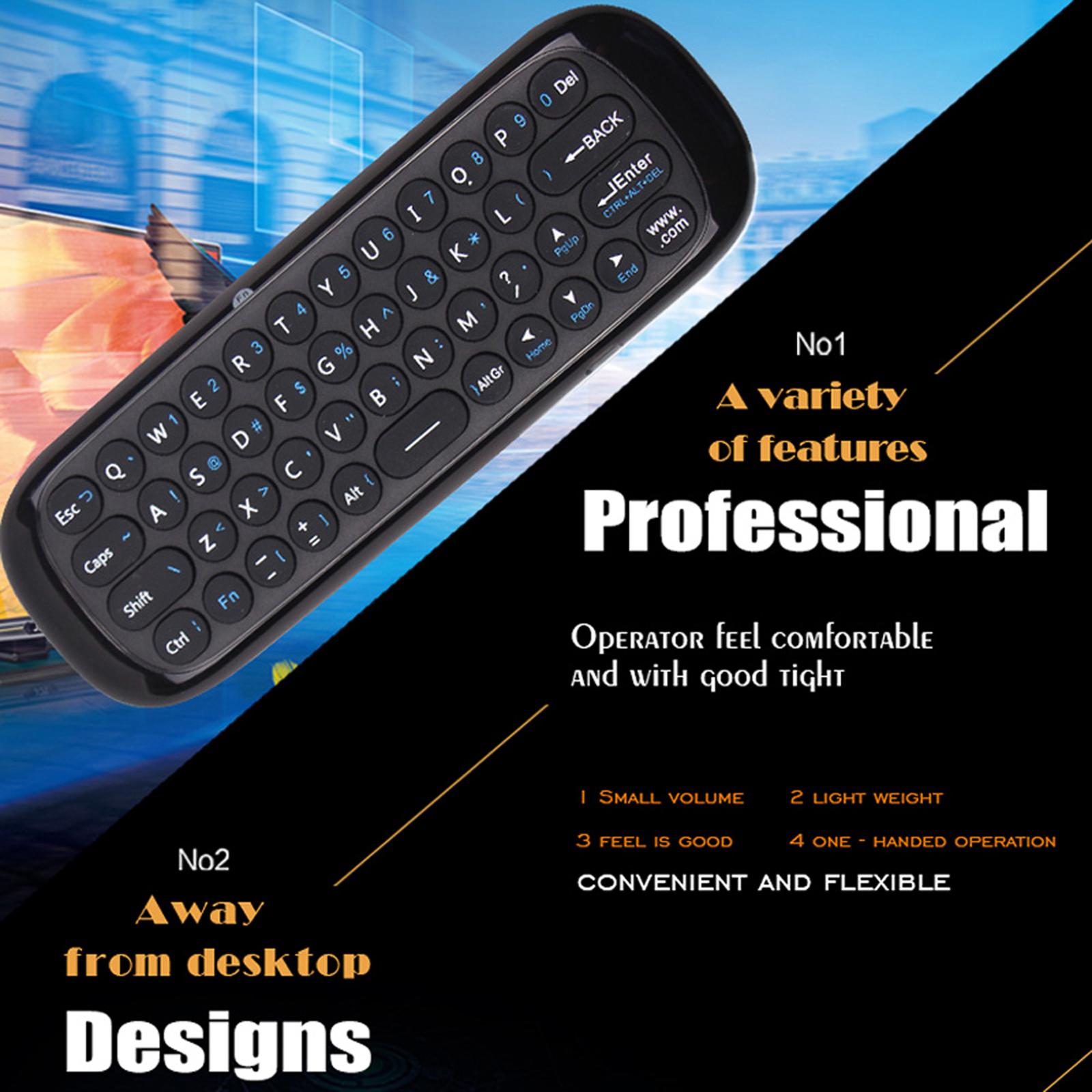 

W1 2.4G Mouse Wireless Keyboard Remote Control Infrared Remote Lrning 6- Motion Sense w/ USB Receiver for TV BOX Laptop PC