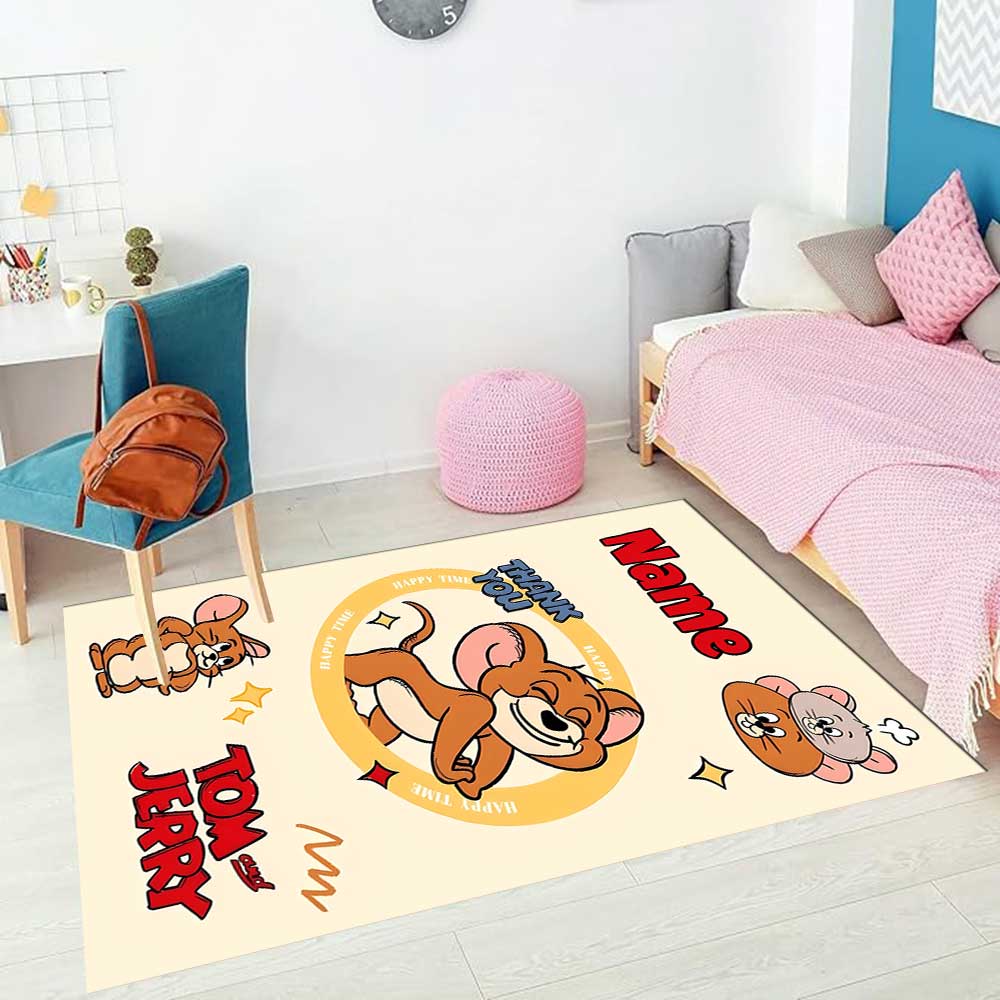 Warner Bros. Funktioniert (26) Personalisieren Sie Ihren Namens-Teppich, Ihr Bürostuhl-Kissen, Ihr Geschenk für Schlafzimmer und Wohnzimmer zu Hause.