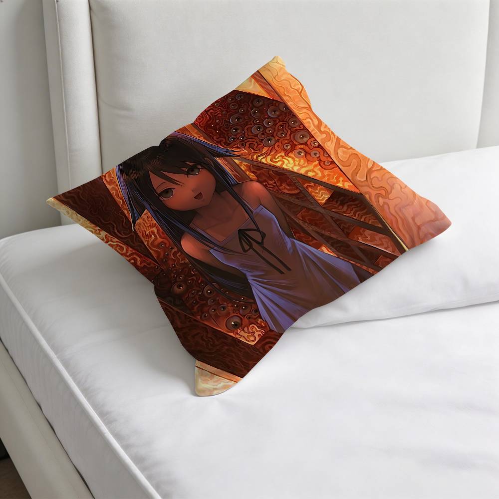 Cute The Song of Saya Square Pillow Cover Decorative Throw Pillow Case for Sofa Couch Bed Home Car Living Room Decoration