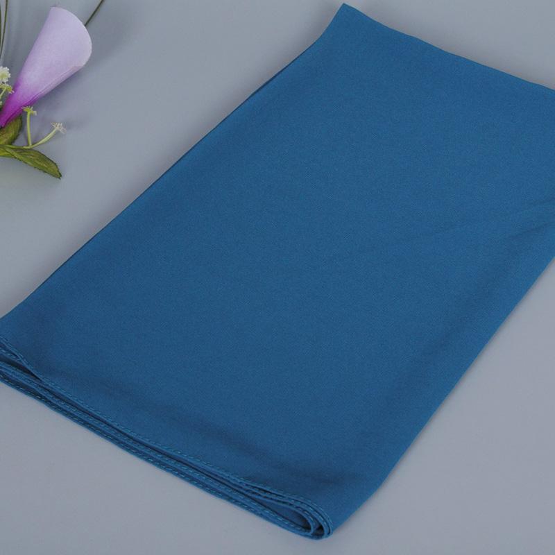 Bubble Chiffon Double Loop Instant Hijab Scarf Women Muslim Shawl Cape Foulard Islamic Headscarf Femme Musulman Bandana 180*75cm
