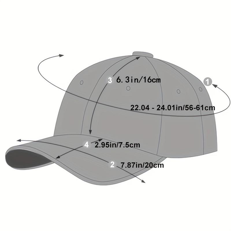 Embroidered American flag baseball cap solid color retro sun hat adjustable duckbill cap for women and men