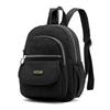 Lightweight Small Canvas Backpack for Middle-aged and Elderly Women