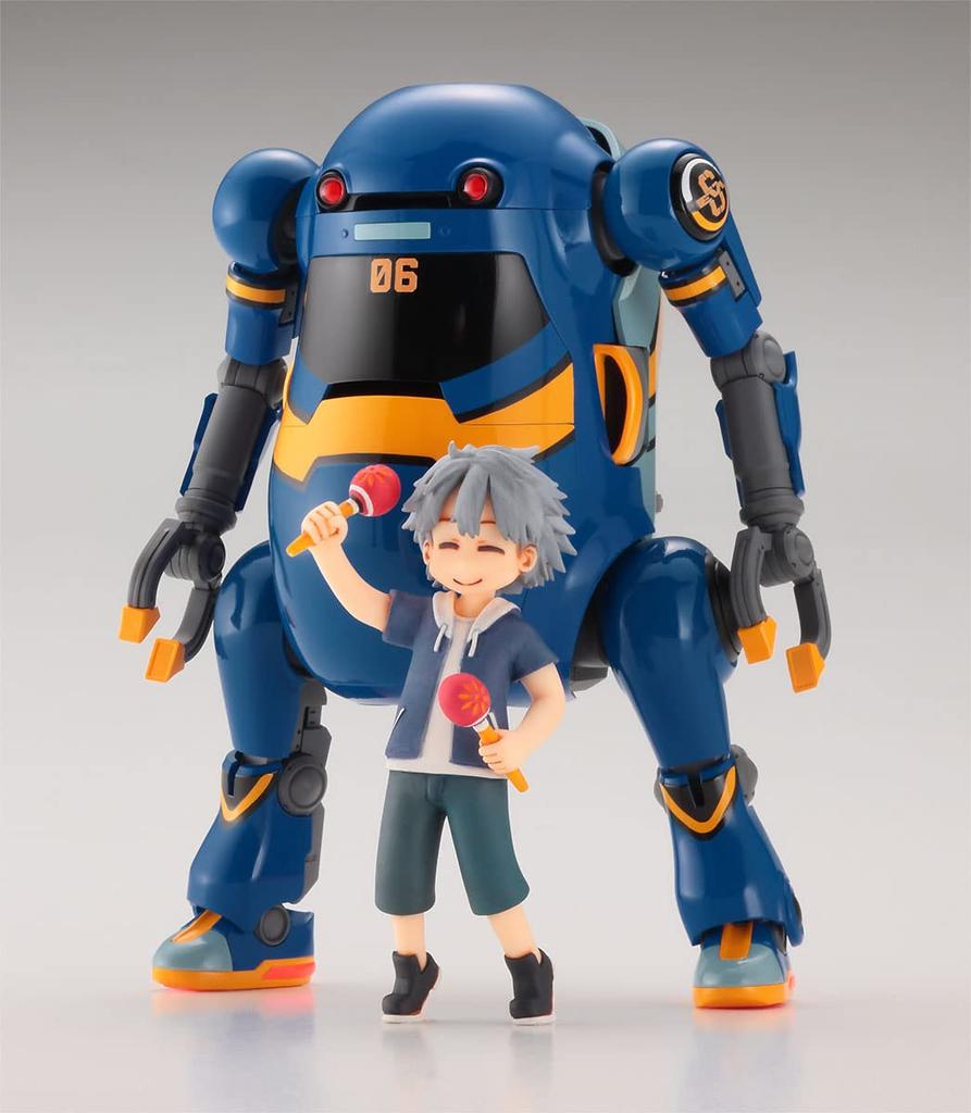 Hasegawa Mechatro Wego Eva Collaboration Series 4 Mark Six Kaworu Nagisa Scale Plastic Model SP510 Vol. + 1/20 Color-coded