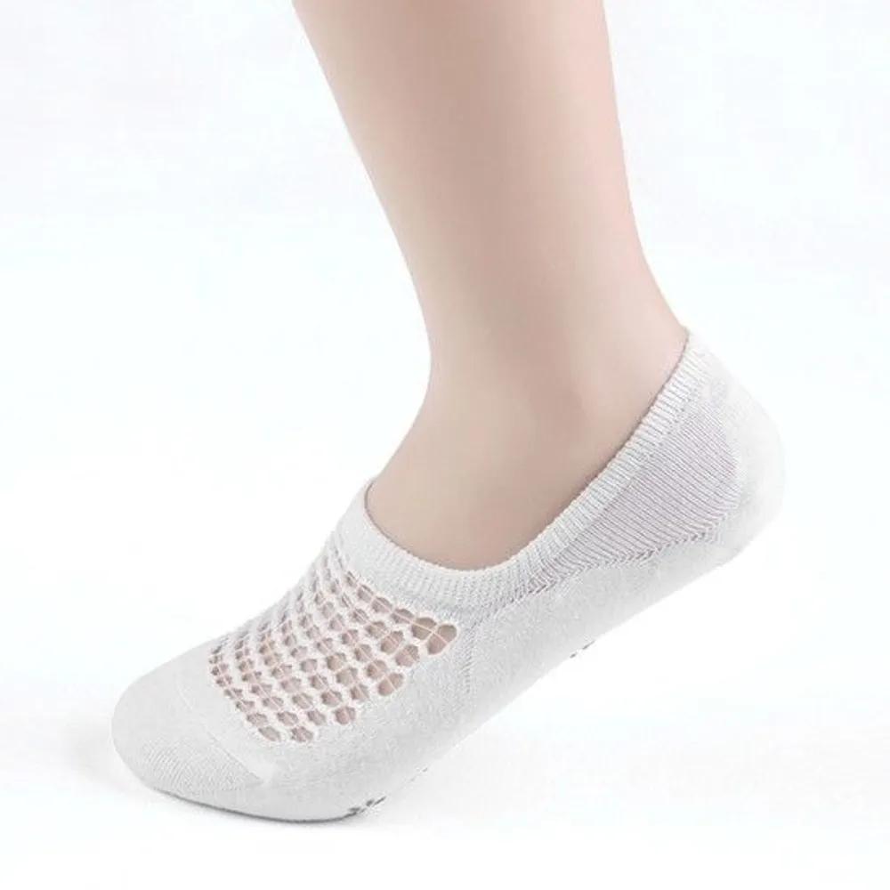 AP6412 Non-slip Women s Mesh Overshoes 5 Pairs White-5 pairs Free