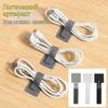 30pcs Data Cable Storage Desktop Cable Organizer Computer Cable Cable Tie