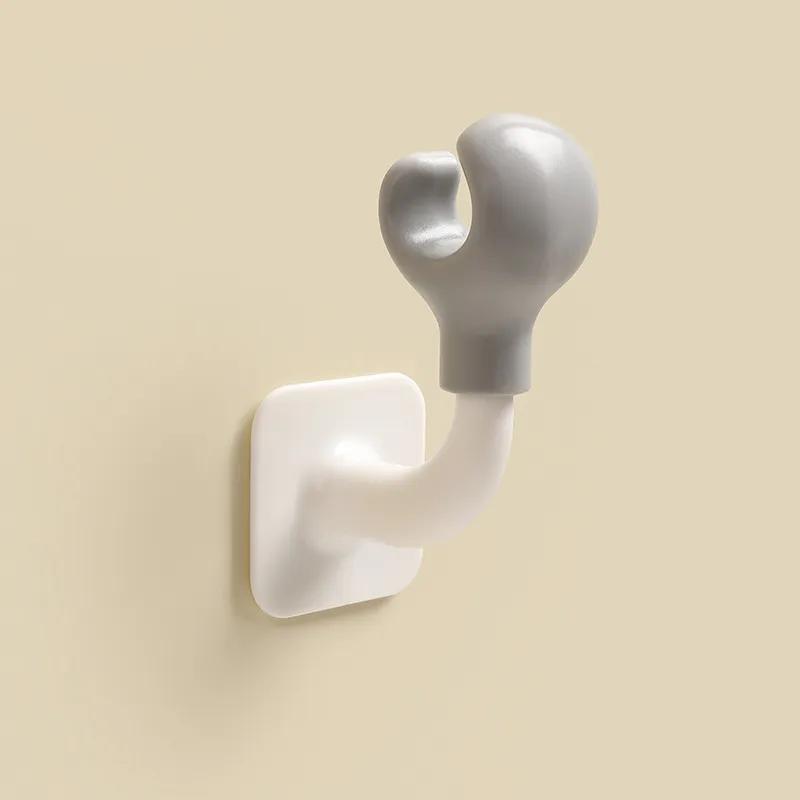 Creative DIY Cute Foot Decoration Storage Box Detachable Non Adhesive Tissue Box Garbage Can Foot Decoration YLE586