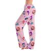 Womens Pajama Pants Sleepwear Casual Drawstring Elastic Waist Pants Comfy Straight Yoga Loose Trousers