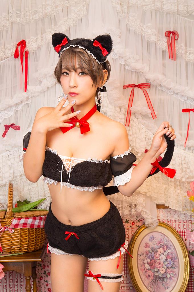 Clearstone SugarWhip Cosplay Halloween Hello Kitty Doll, Women's, Black